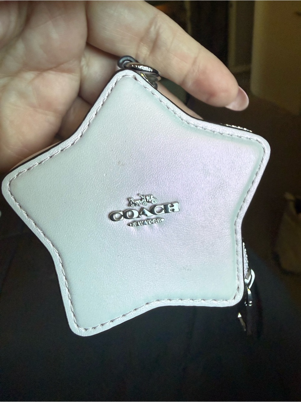Iridescent Star Coach Bag Charm - Picture 10 of 11